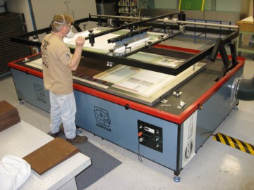 Large Format Silk Screening  Large Format Screen Printing
